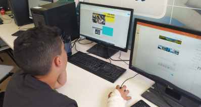 ילדים לומדים (באדיבות: עמותת הזנק לעתיד)