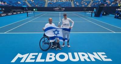 גיא בגראנד סלאם באוסטרליה (צילום: אלבום פרטי)