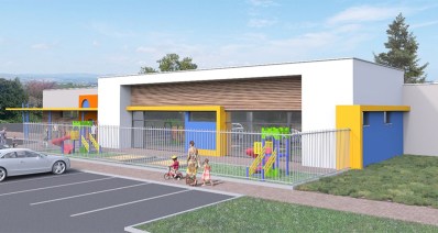 המעון בהקמה במגדל העמק (הדמיה: דוברות מגדל העמק)