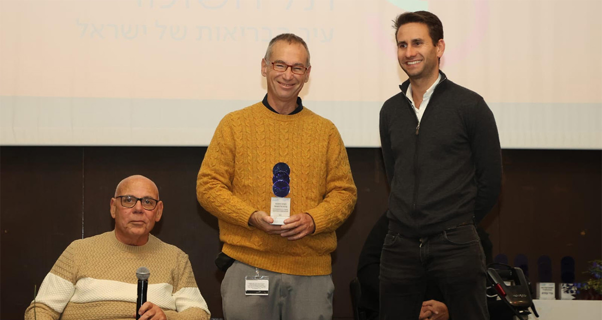 פרס המאמן הפראלימפי (צילום: לילך וייס רוזנברג)