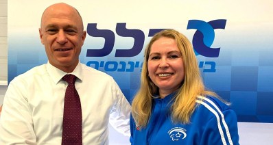 יוליה צ'רנוי ויורם נוה (צילום: צילום - קרן איזיקסון)