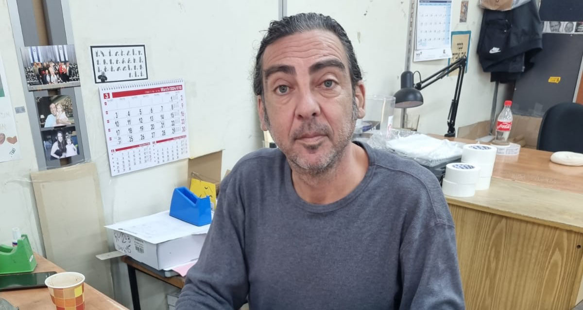 עובד במפעל המשקם. באדיבות "המשקם"