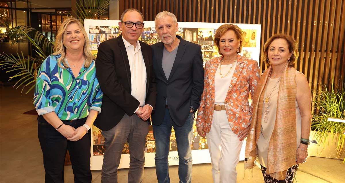 בכירי עלם בפרידה מנאוה ברק (צילום: איציק בירן)