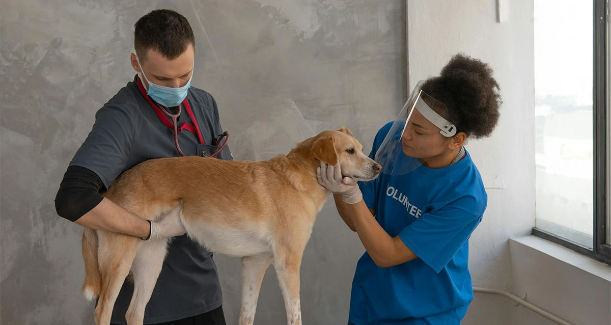 מרפאה וטרינרית (צילום: Pexels)