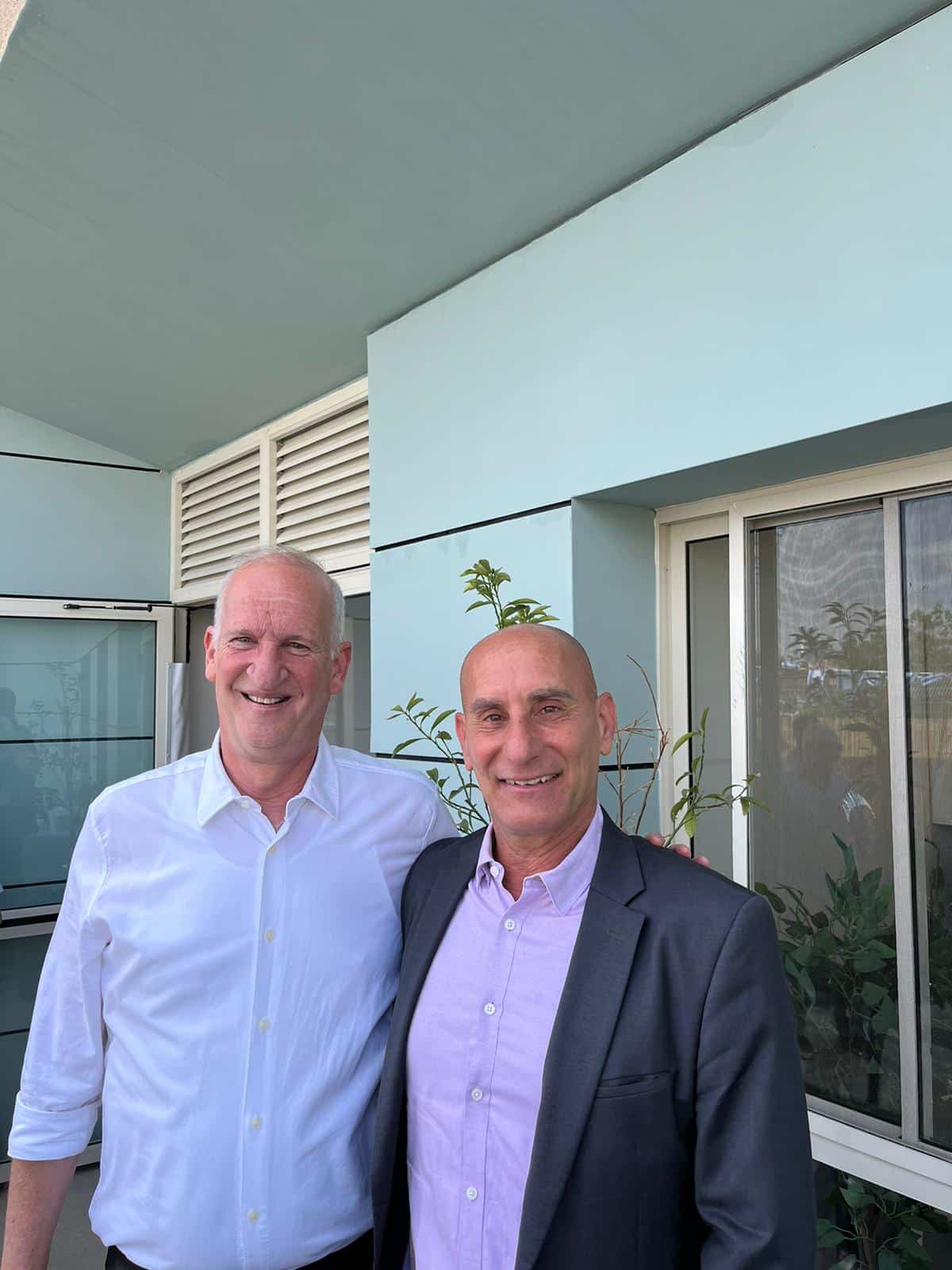 רז שגיא ואלון אלרואי באירוע. צילום: יח