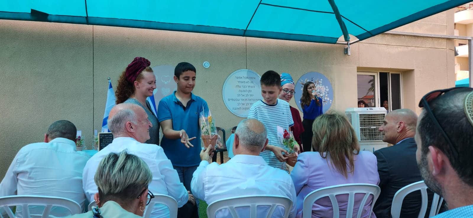 גם התלמידים מרוצים. צילום: יח