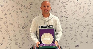 גיא ששון בווימבלדון (צילום: פרטי)