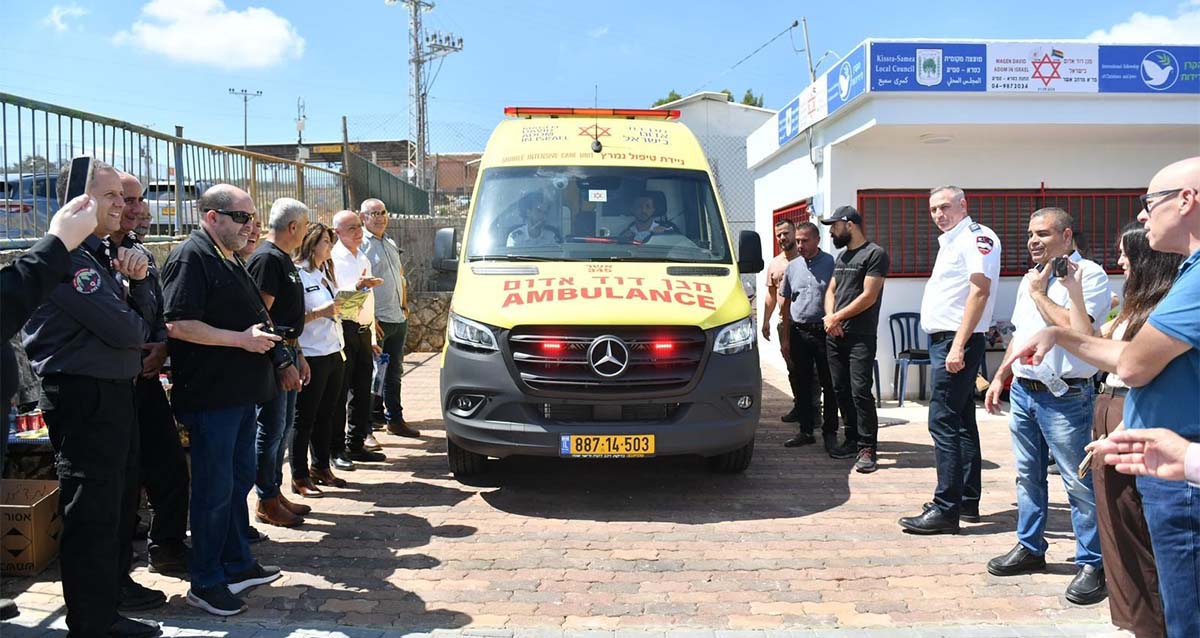 ניידת חדשה (צילום: מד"א)