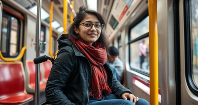 מוגבלות ברכבת (צילום: AI)