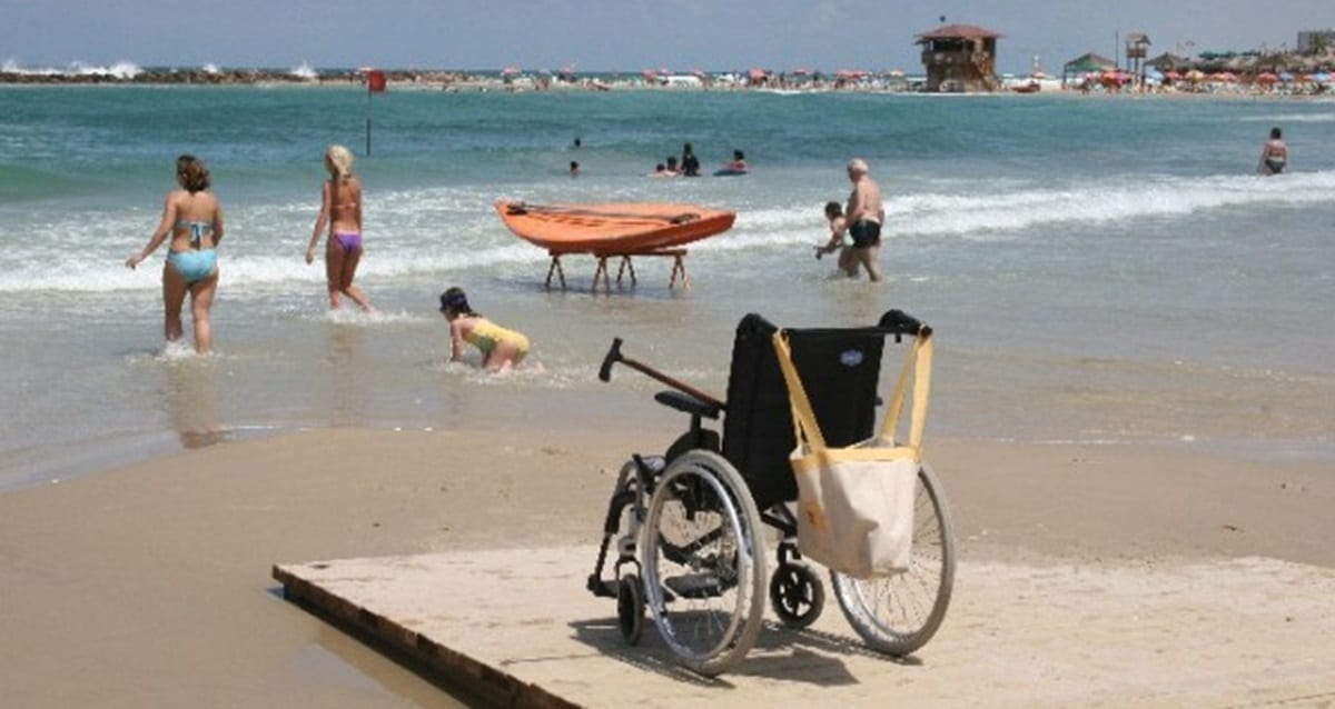 נגישות בנתניה (צילום: עיריית נתניה)