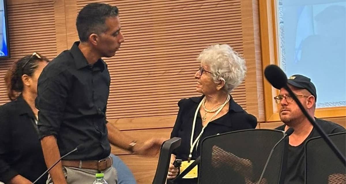 רות הרן שורדת שואה ורז אביטן כץ, מנכ"ל עמותת למענם (צילום: פרטי)