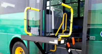 אוטובוס מונגש. צילום: משרד התחבורה