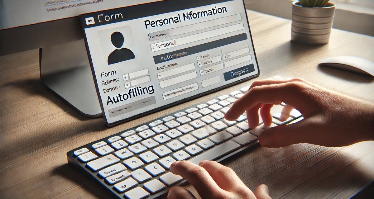 הדמיה: מילוי טופס אונליין. עיבוד AI - מערכת