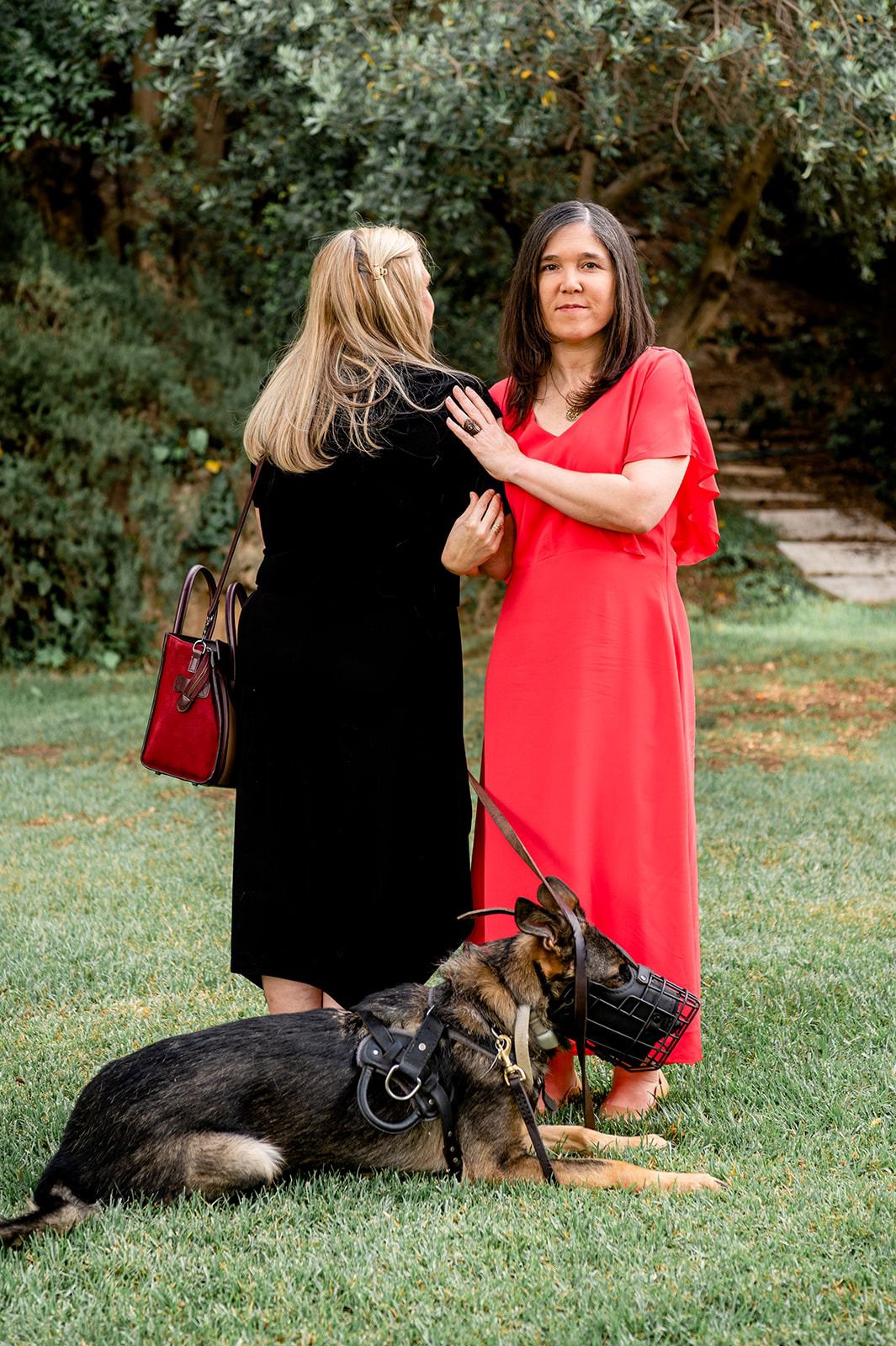 הילה (שם בדוי, מהגב) וברונו. צילום: פורום מיכל סלה