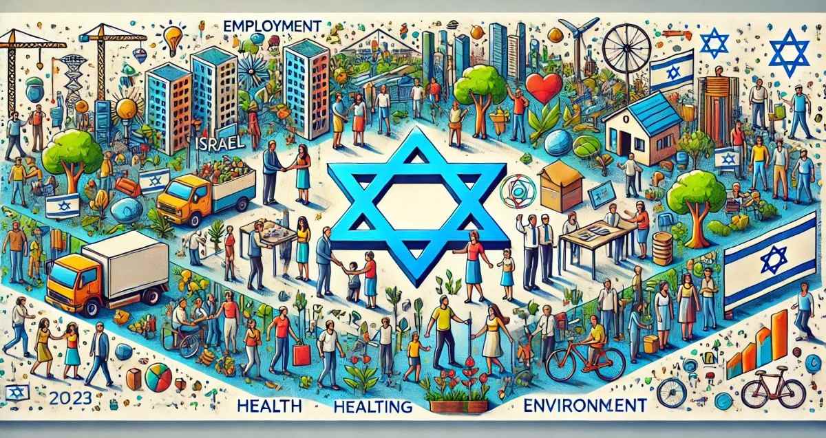 דוח הלמ"ס - איור AI (מערכת)