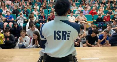 החותרת הפראלימפית, טליה אילת. צילום: קרן איזנקסון