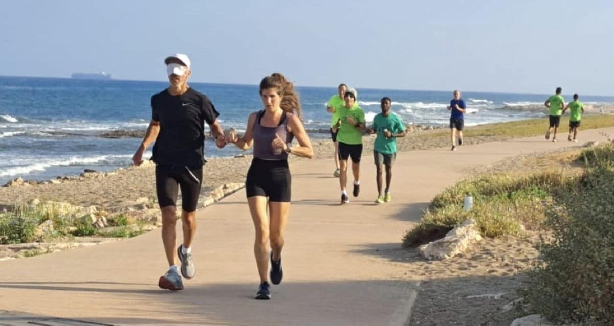 מירוץ ללקויי ראייה. צילום: עירית חיפה