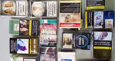 נזקי העישון על קופסאות סיגריות ברחבי העולם. צילום: האגודה למלחמה בסרטן