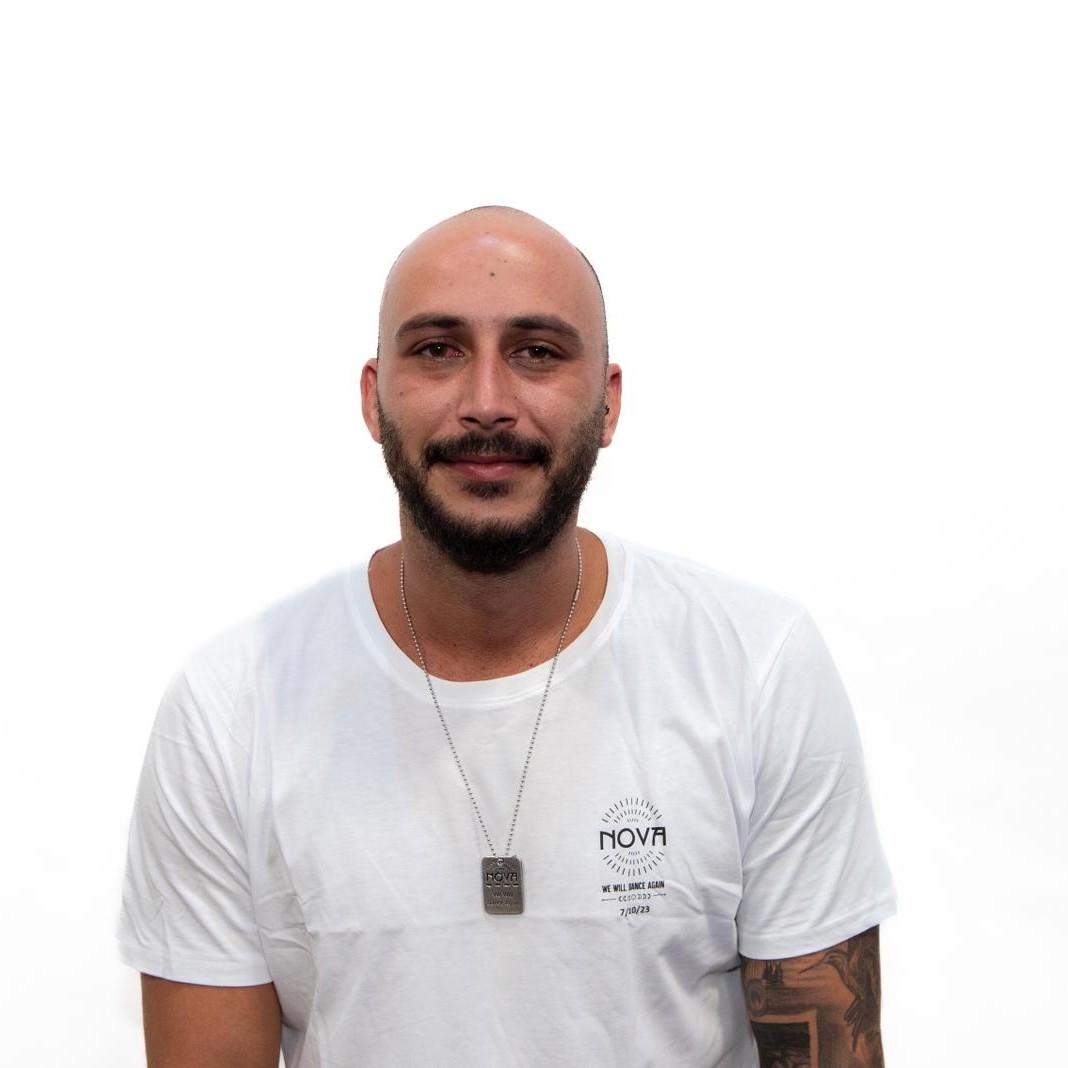 רועי שלו ז"ל בצילום למיצג הנובה. צילום: עמותת קהילת הנובה