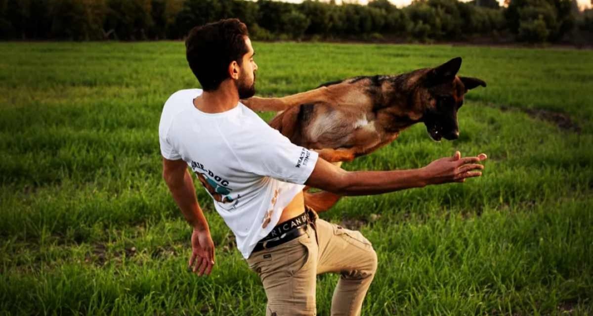 כפיר יונס, מאלף כלבים. צילום: יח"צ