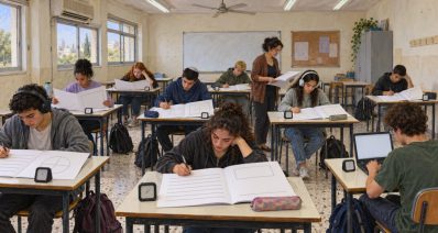 בחינה מותאמת ללקויות קשב וריכוז. איור AI: אתר רגישות